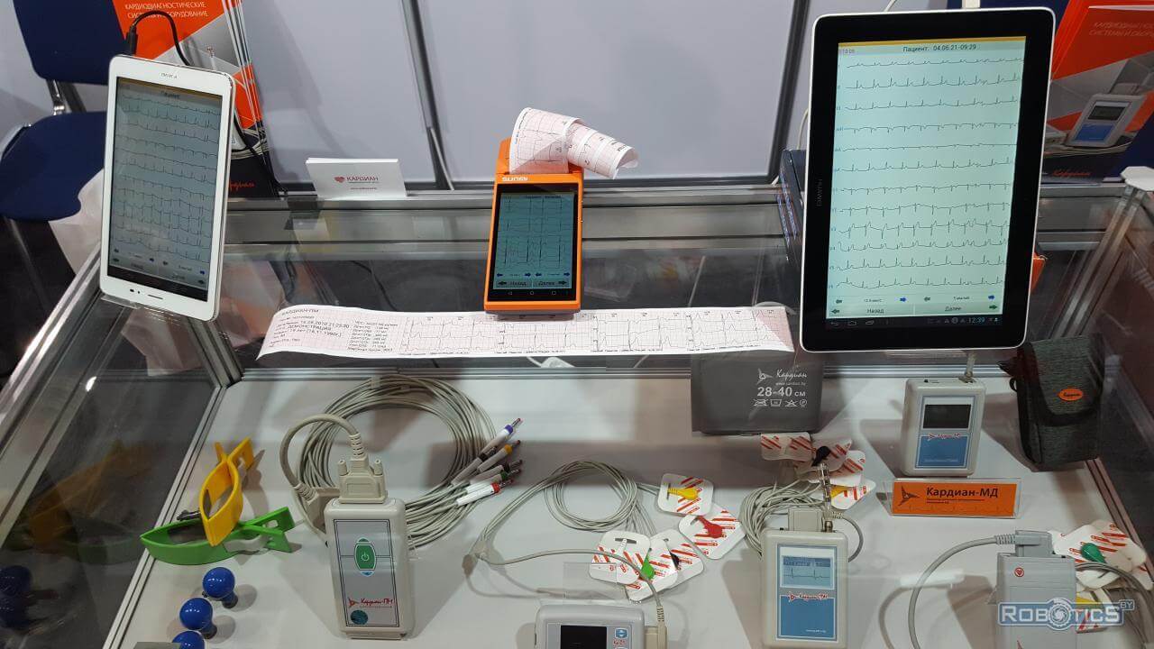 Modern devices and tools of medical diagnostics on "TIBO-2021"