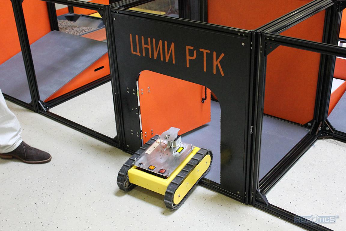 Робот-картограф открыл дверь входа в полигон ЦНИИ РТК конкурса «Кубок РТК».