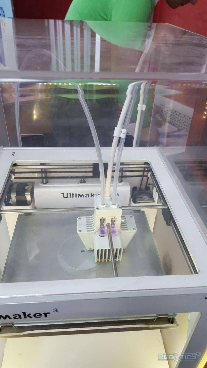 3-D printer on exhibition on the international scientific-practical conference "Machine building and metalworking"