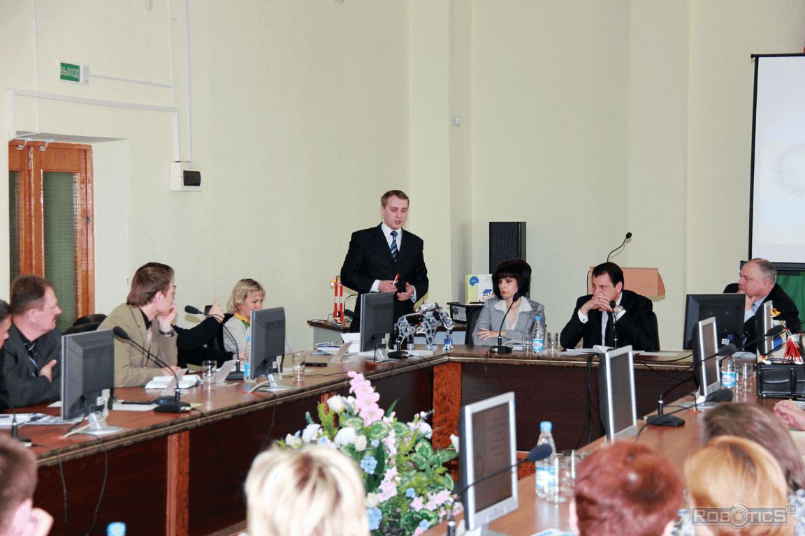 Igor Belevich present a report