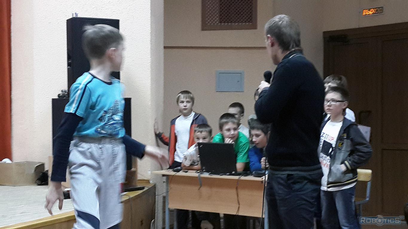 A master class on robotics in technologies in "GYMNASIUM № 2 SOLIGORSK".
