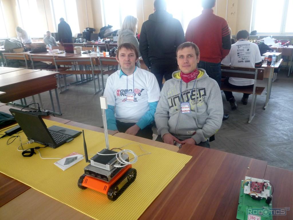 Participants from the team "robotics.by".